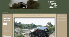 Desktop Screenshot of jeepclub.dk
