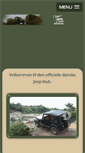 Mobile Screenshot of jeepclub.dk